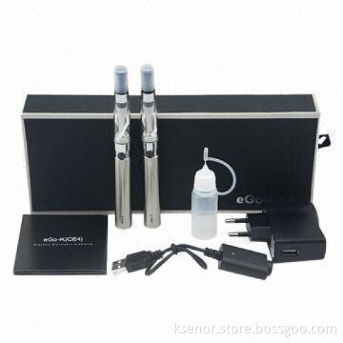 eGo CE4 Hottest E-cigarette Starter Kit with All Atomizers, 650/900/1,100mAh Battery Capacity